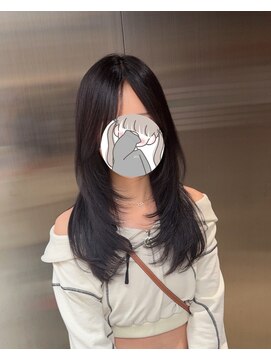 ルフレ 新宿本店2nd(Reflet) お客様カタログ#新宿髪質改善ブリーチハイトーンエクステ韓国