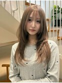 顔周りレイヤー×ハイトーン 20代/30代