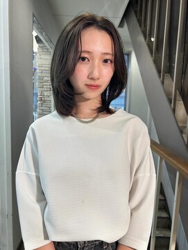 ディーボーイ 下通本店(D-BOY) layercut＋olivebeige