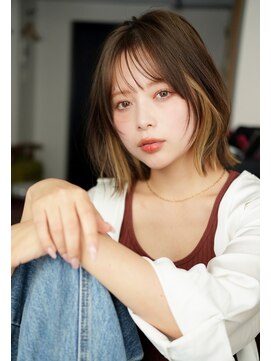 クロコ 中目黒(CLoCO) ハイライト☆インナーカラー☆ボブ☆中目黒青葉台池尻大橋054