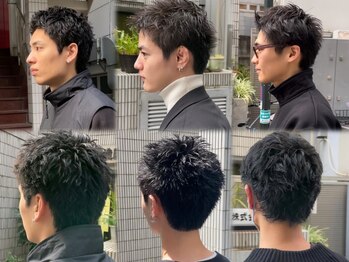 ケシキ 表参道 原宿(kesiki.)の写真/【明治神宮前徒歩30秒】メンズ特化のスタイリスト在籍!骨格,髪質に合わせた施術で360度かっこいいを叶える*