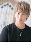 10代20代ブリーチデザインいかつめメンズショートZ上尾