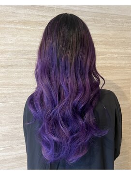 ヘアー スニップ(hair snip) ブリーチでも艶髪バレイヤージュ【上桂/桂】