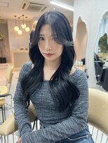 ボタン ハカタ(VOTAN hakata) 【前田七音】韓国風レイヤーカット/ブルーブラック