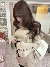 ペレ アネックス 大阪梅田茶屋町店(PELE ANNEX)&nbsp;黒髪カタログ/クラゲヘアー/オリーブグレー/梅田