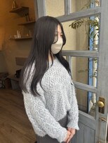 ワンネスヘアーサロン(oneness hair salon)&nbsp;顔まわりレイヤーロングヘア