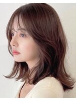 クラーロ アマンテ(Claro amante)&nbsp;【一目惚れヘア】大人可愛い、くびれミディ × 艶ピンクブラウン