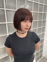 イル 天神大名店(ill)&nbsp;ボブ/ブリーチなしWカラー/ブラウンカラー