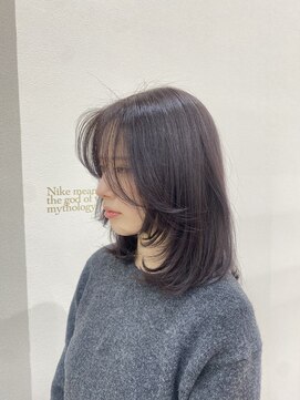 アストレアバイニケ(ASTRAEA by nike) 透明感ラベンダー×ミディアムレイヤー