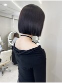 小顔つや髪顔まわり簡単スタイリングショートボブヘア