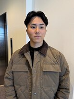 ディーエックス スリー(Dxxxx III) ビジネスヘア ビジネスパーマ メンズショート 毛流れショート