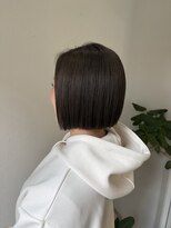 ヘアーリビングリコ 新潟笹口店(hair living Liko) charcoal× bob