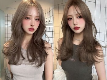 ノル(NOLL)の写真/あなただけの魅力を引き出す似合わせカット！韓国レイヤースタイルとデザインカラーで輝く髪へ♪[髪質改善]