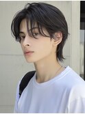 ニュアンスパーマセンターパートダウンパーマ