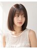 【伸びたクセ改善￥18160】艶ストレート+カット+TR￥18160