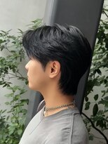 アエル(aeru)&nbsp;韓国風/フェザーショート/センターパート/毛流れ/ダウンパーマ