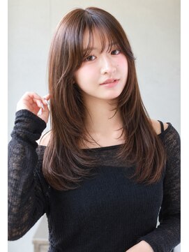 ガリカ(Gallica kinshicho) 韓国風ロングレイヤー×シースルーバング