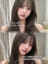 ラビス クローバー(Lovis clover)&nbsp;透明感カラー/レイヤーカット/ブリーチなしダブルカラー/熊谷