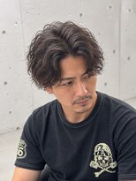 メンズ ラピス(Men's Lapis)&nbsp;縦落ちスパイラル　30代　40代　大人パーマ