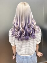 ワンスタイル(One style)&nbsp;【ケアブリーチ2回】ハイトーンカラー＋髪質改善トリートメント