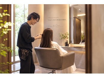 個室美容室 Soar by Zina  髪質改善/トリートメント【11月25日OPEN（予定）】の写真/最初から最後までマンツーマンで向き合い、丁寧なサービスを提供し理想を叶える★