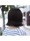 【ゲストスナップ】ハイライトカラーのシンプルボブ