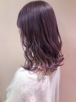 ポテト(potato)&nbsp;カシスピンク × ゆるふわミディ