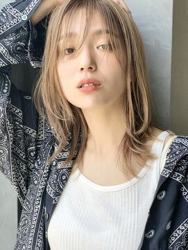 クリアーオブヘアー 本山店(CLEAR of hair) ハイトーン×オレンジメイク　女子力アップスタイル