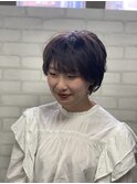 福嶋 裕人 ※小顔ショート_ショートカット_シースルーバング