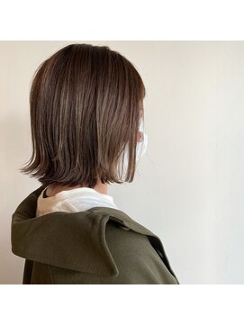 ツイギー 宮西店(TWiGGY) 柔らかカラーの外ハネボブ