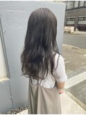 大人可愛いアッシュベージュstyle