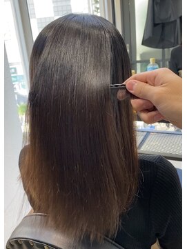 エクラート リラ 立川店(ECLART lilas.) ナチュラルストレート【立川/縮毛矯正/TOKIOトリートメント】