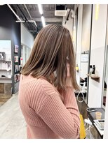 デイジードゥ(Daisy duex)&nbsp;ハイライトボブ　メルティーカラー　こなれ　透け感