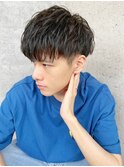 束感ショートヘア-ツーブロック-刈り上げ福岡天神佐野