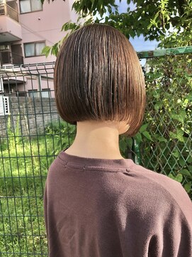 アデプト 綾瀬店(adept) ナチュラルボブ/顎ラインボブ/美髪【綾瀬/北千住/亀有】