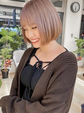 バランス ヘアーアンドアイラッシュ 野田店(balance.) ペールヴァイオレットベージュ