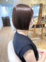 ネオリーブ チロル 横浜西口店(Neolive CiroL.)&nbsp;ぷつっとボブ　縮毛矯正　酸性ストレート