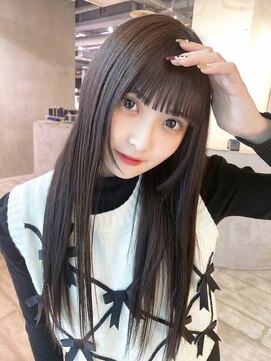 アルバム 池袋(ALBUM) グレーベージュグレージュカラーレイヤーカット_69421