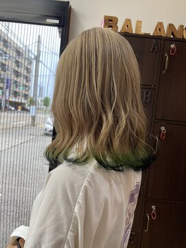グローバルヘアー バランス(global hair BALANCE) green black