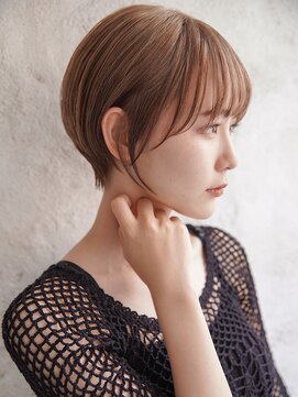 カライング(ing) 大人ショートボブ丸みショートカットマッシュショート前髪あり