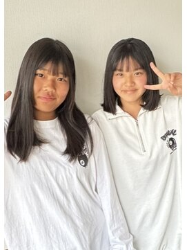 コーチ(COACH) カットボブ、前髪縮毛