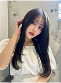 『艶髪』髪質改善 韓国風ナチュラルストレート