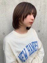 ニスル 町田店(NISURU)&nbsp;似合わせカット/大人ガーリー/ダークアッシュ/着物/町田/町田駅