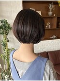 すっきりボブ×オリーブ
