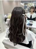 【高木美緒】ハーフツインアレンジ/LIVEヘア