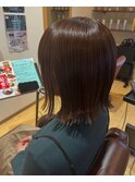 切りっぱなしボブ