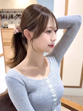 プラグ バイ ネオリーブ(plug by neolive) チェリーブラウン×髪質改善[髪質改善/縮毛矯正/韓国]3