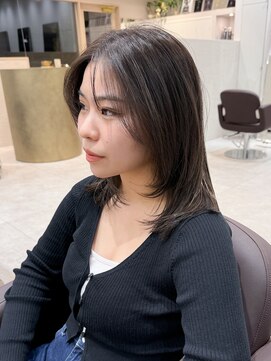 シュク 高円寺(SYUK) SYUK kazu 【高円寺 顔まわりカット 髪質改善 ハイライト