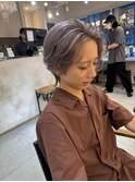 横浜★ケアブリーチのハイトーンカラー