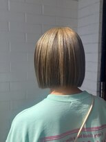 ノマニカ バイ ルレーヴ 池田店(noma-nika by Le reve)&nbsp;アンブレラカラー×切りっぱなしボブ☆